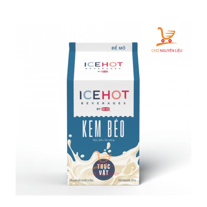 kem béo thực vật icehot