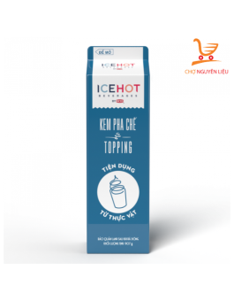 kem pha chế Topping Icehot