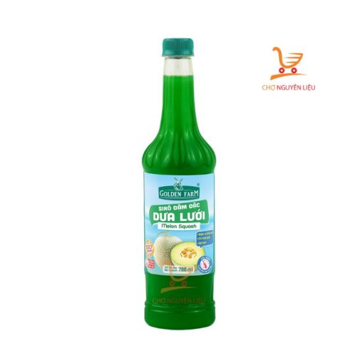 siro đậm đặc golden farm vị dưa lưới