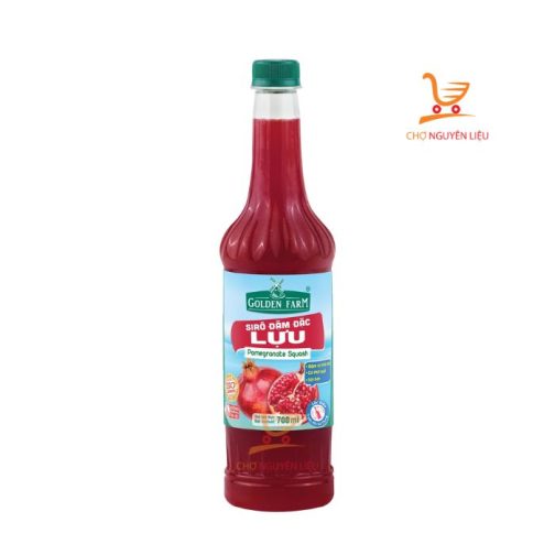 siro đậm đặc golden farm vị lựu