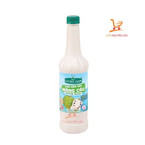 siro đậm đặc golden farm vị mãng cầu