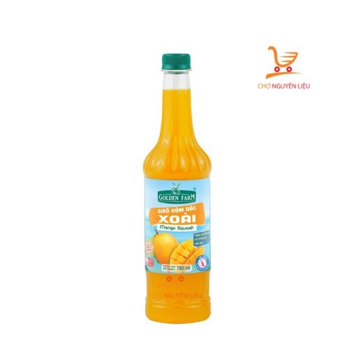 siro đậm đặc golden farm vị xoài