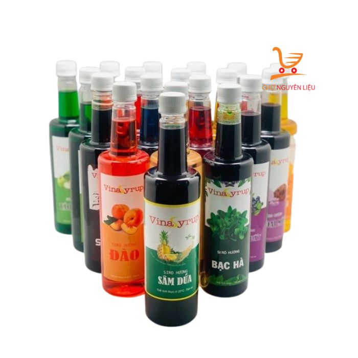 siro vina đủ vị