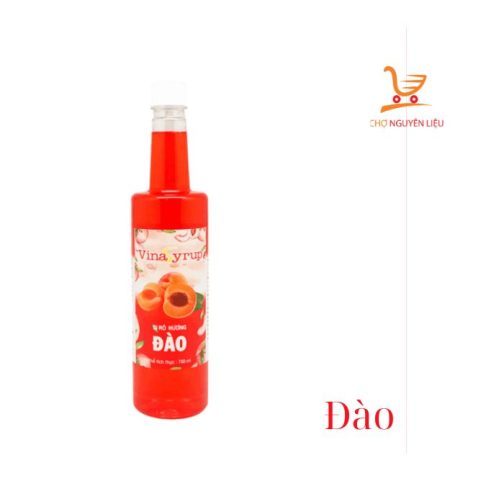 siro vina vị đào